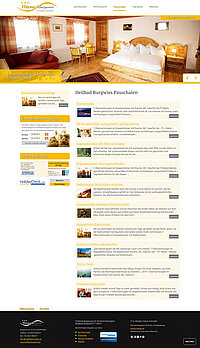 Heilbad Burgwies Homepage auf PC